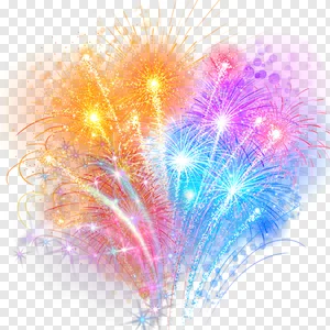 multicolored fireworks art, Fireworks Light Firecracker, fireworks, holidays, new Year pngOnline art courses preview