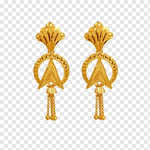 Earring Jewellery Gold Jewelry design Tanishq, jewelry, ring, bracelet, gold png PNG tags preview