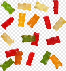 assorted-color gummy bears, Fruit Jelly Gelatin dessert Gumdrop Android, candy, food, snack, jelly Babies png PNG tags PNG image