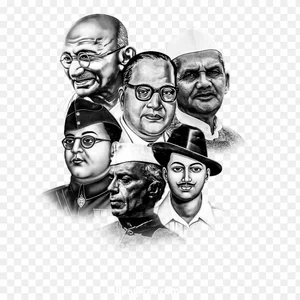 Free PNG: Indian Freedom Fighters preview