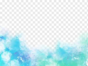 Abstract Blue Watercolor Background - Free PNG preview