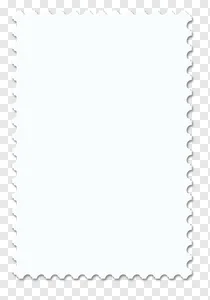 Vintage Stamp Frame PNG - Decorative Border for Free Download PNG image