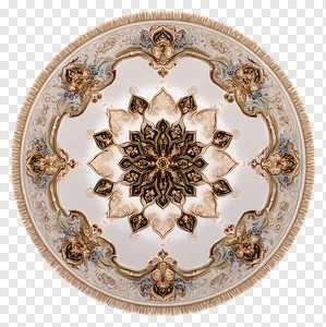 Ornate Floral Circle PNG - Vintage Decorative Design PNG image — free transparent PNG download