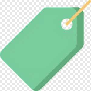 Free Mint Green Price Tag PNG Icon - Blank Shopping Label, Sales & Discount Symbol Download PNG image