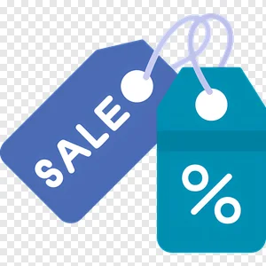 Free Sale & Percentage Tags PNG Icon - Discount, Promotion & Offer Graphic PNG image