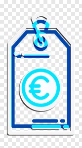 Download Free Blue Euro Price Tag PNG - 3D Shopping & Currency Label Icon for Sales & Websites PNG image