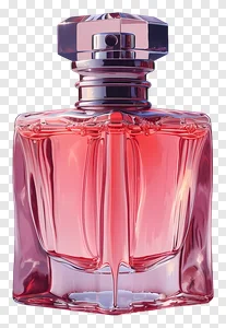 Elegant Red Perfume Bottle PNG - Free Download preview