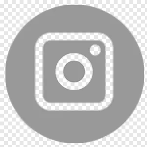 Minimalist Grey Instagram Icon PNG - Transparent Social Media Logo PNG image — free transparent PNG download