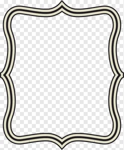 Elegant Vintage Decorative Frame PNG - Free Transparent Border Design PNG image